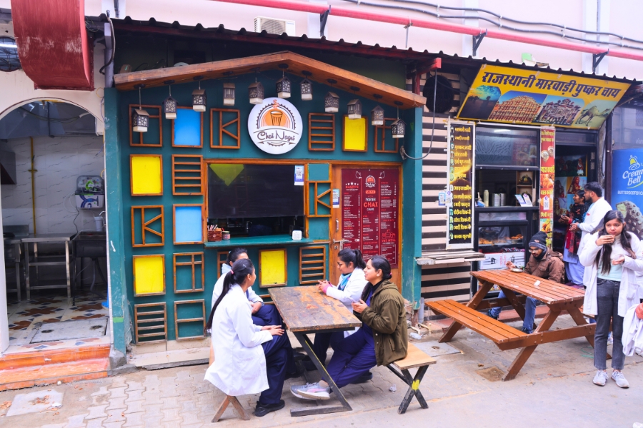 Chai Nagri cafe at TMU campus