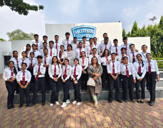 TMU TIMIT Industrial Visit to Mother Dairy, New Delhi Poster